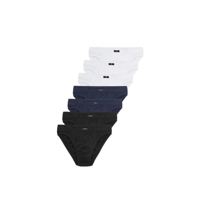 Afbeelding van s.Oliver 7 PACK Slip, Heren, Maat: 3XL, Schwarz, navy, weiß