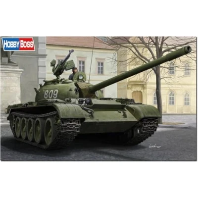 Afbeelding van 1:35 HobbyBoss 84538 Sovjet T 54 A Tank Plastic Modelbouwpakket