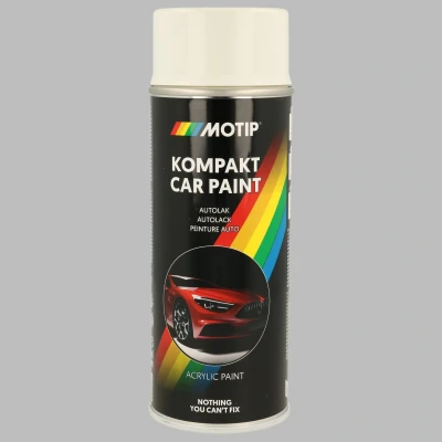 Afbeelding van MOTIP 45770 Voertuig combinatielak 400ml spuitbus wit Kompakt silver metallic 400 ml
