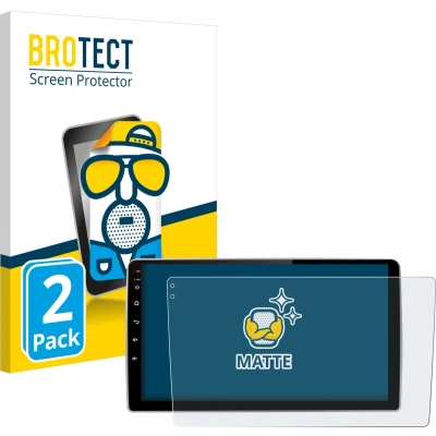 Afbeelding van BROTECT Screenprotector voor Junsun V1 pro 9&quot; Folie Beschermfolie matte (2 Stuks)