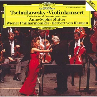 Afbeelding van Anne Sophie Mutter, Wiener Philharmoniker, Herbert von Karajan Tchaikovsky: Violin Concerto (CD)