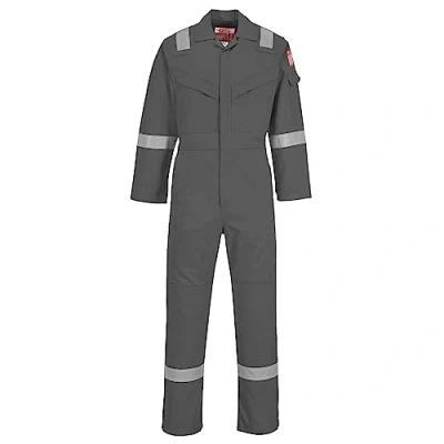 Afbeelding van Overall Super Lichtgewicht Antistatisch 210gm Grijs FR21 Portwest