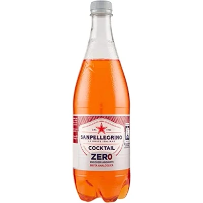 Afbeelding van San Pellegrino Zero PET zonder toegevoegde suiker frisdrankfles (12 x 75 cl) Ginger Cocktail Aranciata Chinotto