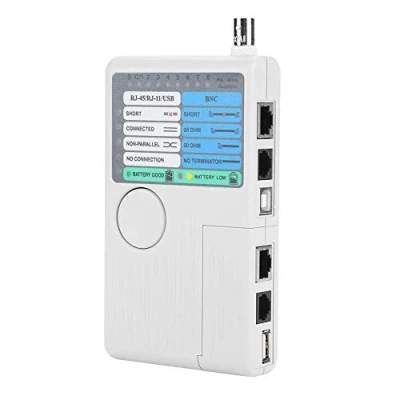Afbeelding van LAN kabeltester 4 in 1 netwerk kabel tester USB BNC voor UTP STP, RJ11 RJ45