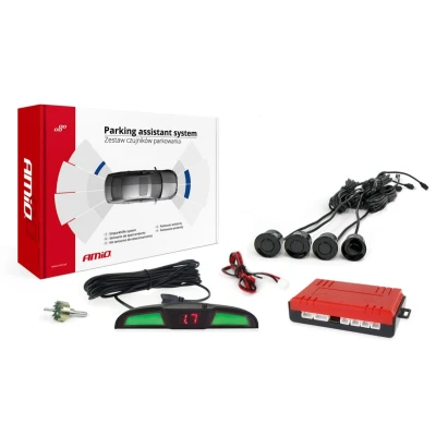 Afbeelding van AMiO 02281 Parkeerassistent Met boor voor en achter sensor, montagehandleiding 4