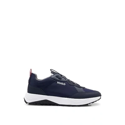 Afbeelding van HUGO KANE Sneakers laag, Maat: 36, Dark blue five Kunststof/ textiel