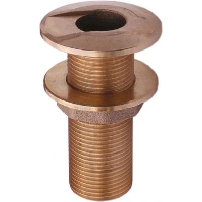 Afbeelding van Nr. 1121 Doorvoer messing 1/2 inch buitendraad