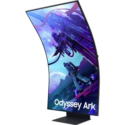 Afbeelding van Samsung Odyssey Ark S55CG970NU Smart Monitor Energielabel G (A G) 139.7 cm (55 inch) 3840 x 2160 Pixel 16:9 1 ms DisplayPort, HDMI, Hoofdtelefoon (3.5 mm