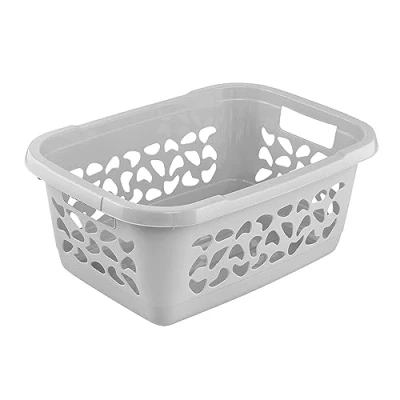 Afbeelding van keeeper Wasmand, opengewerkt design, 32 l, Jost, Nordic Grey