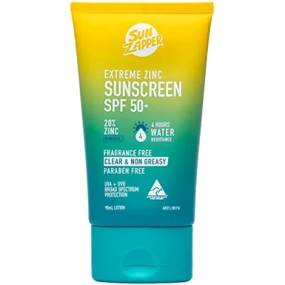 Afbeelding van Sun Zapper Extreme Zinc Sunscreen Lotion 90mL SPF 50+
