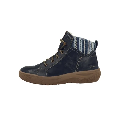 Afbeelding van Josef Seibel Veterboots Ozean kombi, Dames, Maat: 39, kombi Leer