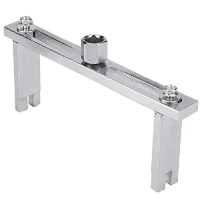 Afbeelding van EBTOOLS Universele afdekking voor brandstoftank, verstelbaar, gereedschap demontage, pompdeksel, sleuteltrekker, (zilver)