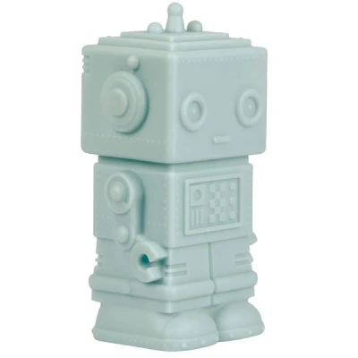 Afbeelding van A Little Lovely Company Nachtlampje Robot Smokey Blue