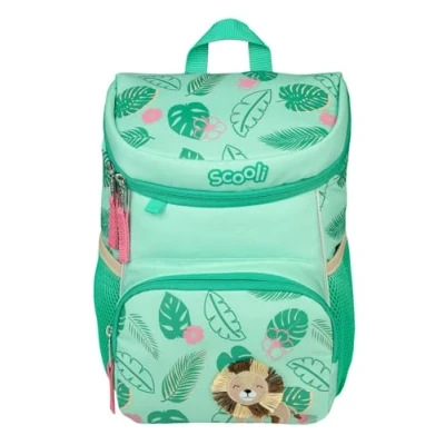Afbeelding van Scooli Beam Germany MiniMe Leo Lion kleuterschoolrugzak, groen, eenheidsmaat, Groen
