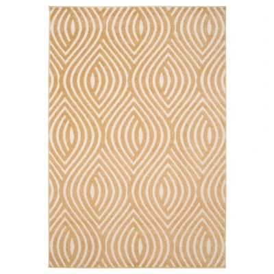Afbeelding van Retro Vloerkleed Forme Courant Abrikoos 200x290 Cm