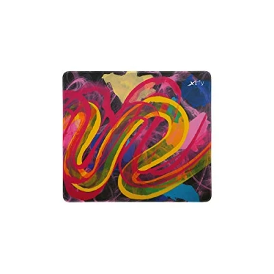 Afbeelding van Xtrfy GP4, grote muismat, (460 x 400 4 mm), moeiteloos glijden met perfecte muiscontrole, antislip genaaide randen, machinewasbaar, Street Pink Edition
