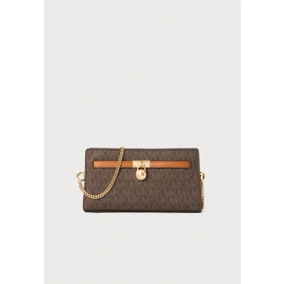 Afbeelding van Michael Kors Hamilton Schoudertas, Dames, Maat: One Size, Brown