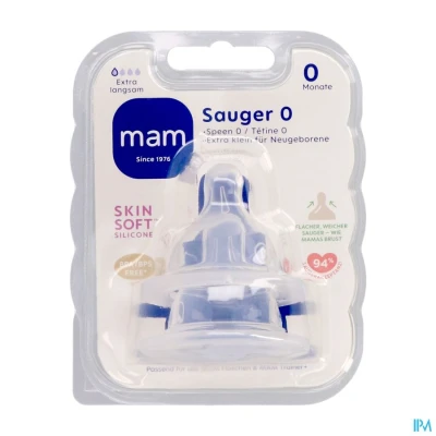 Image de Mam Tetine Skinsoft Taille 0