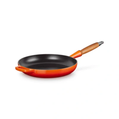Afbeelding van Le Creuset Gietijzeren Koekenpan In Oranjerood 26cm 2l