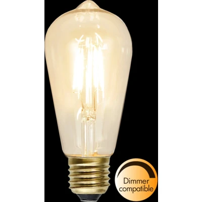 Afbeelding van Edison lamp E27 1.6W Super Warm Wit 2100K Dimbaar