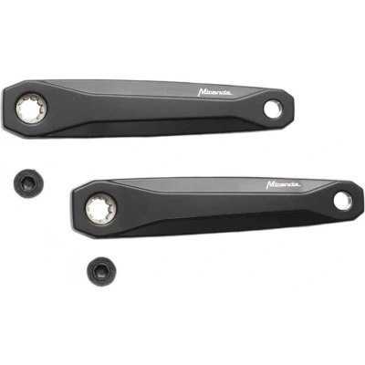 Afbeelding van Crankset (links en rechts) Miranda Lambda met 170mm crankarm Bosch3 Offset zwart