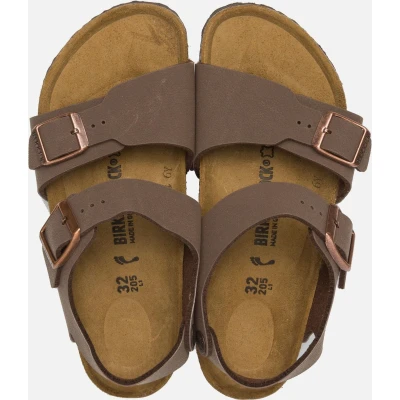 Afbeelding van Birkenstock NEW YORK Sandalen voor kinderen, Maat: 39, Mocha Hoogwaardig imitatieleer