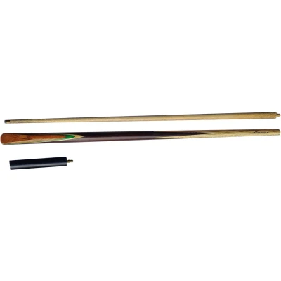 Afbeelding van Lexor Competition 1/2 Brown, Walnut/Green/Maple splice, w. extension Snooker Keu