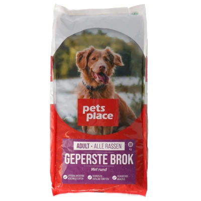 Afbeelding van Pets Place Adult Geperste Brokken Gevogelte&amp;Vlees Hondenvoer 18 kg