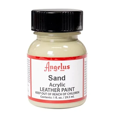 Afbeelding van Angelus Leather Acrylic Paint textielverf voor leren stoffen acrylbasis Sand 29,5ml