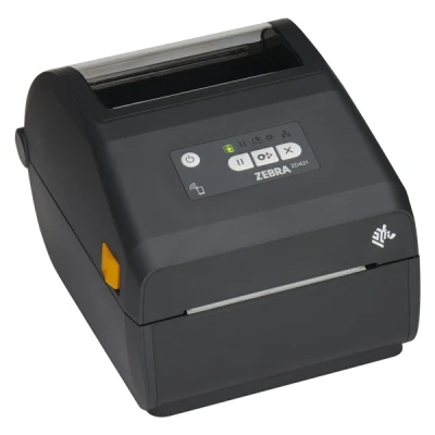 Image de Zebra ZD421d Imprimante d&#039;étiquettes thermique direct Rouleau (10,8 cm) 203 dpi jusqu&#039;à 152 mm/sec USB 2.0, hôte gris