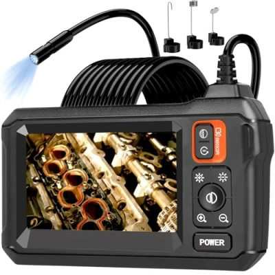 Afbeelding van Daxiongmao Endoscoop met licht, IP67 waterdichte endoscoop, 1080p HD inspectiecamera, endoscoopcamera slangencamera, 4 m endoscoopcamera, apparaten voor
