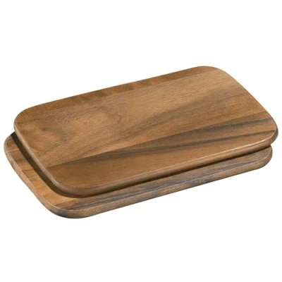 Afbeelding van Zassenhaus Acacia ontbijtplank crème 26 x 17 1 cm