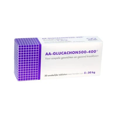 Afbeelding van AA Glucachon 500 400 30 tabletten