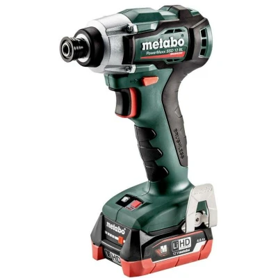 Afbeelding van Metabo PowerMaxx SSD 12 BL 12V Li HD accu slagschroevendraaier set (2x 4,0Ah accu) in koffer koolborstelloos