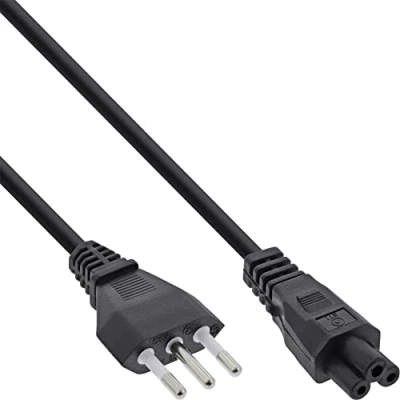 Afbeelding van InLine Stroomkabel voor notebook (2 m),