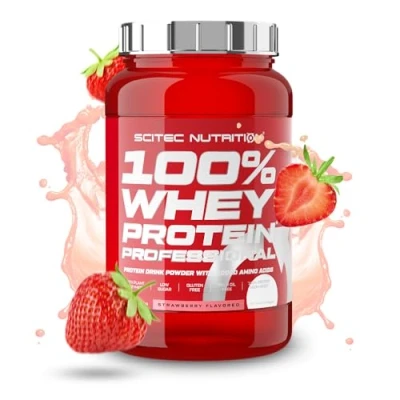 Afbeelding van Scitec Nutrition 100% Whey Protein Professional (Strawberry 920 gram)