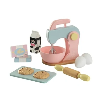 Afbeelding van KidKraft 11 delig pastelkleurig Houten Bakset