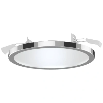 Afbeelding van LightMe LM85666 Aqua LED inbouwlamp GX53 8 W Chroom
