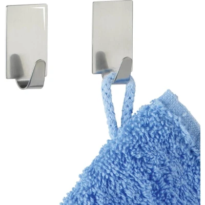 Afbeelding van Wenko Wandhaak 3,4 Cm Rvs Zilver 4 Stuks