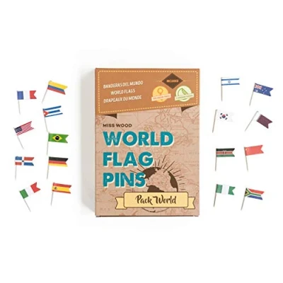 Image de Drapeaux epingles monde