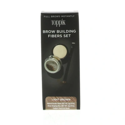 Afbeelding van Toppik Brow Building Fibers Light Brown 2 x gram