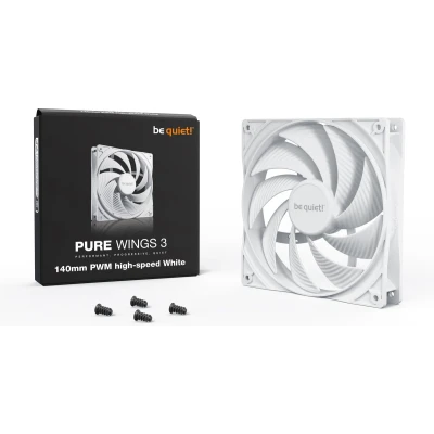 Afbeelding van Be quiet! Pure 3 140mm PWM high speed White