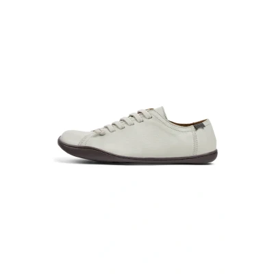 Afbeelding van Camper PEU CAMI Sportieve veterschoenen, Dames, Maat: 42, Pastellgrau Leer en textiel