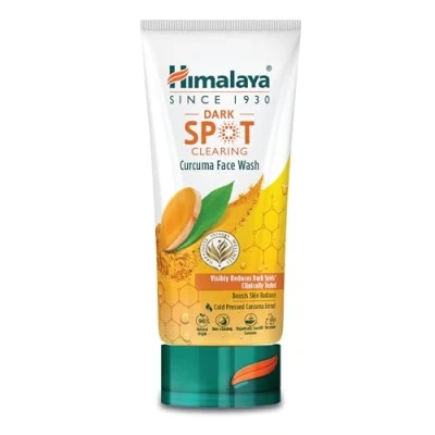 Afbeelding van Himalaya Kurkuma gezichtswas die donkere vlekken verlicht, de helderheid van huid verhoogt en zichtbaar vermindert 150 ml