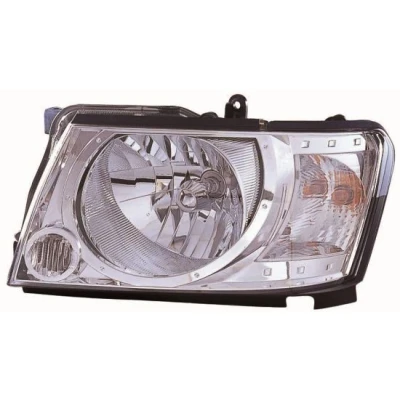 Afbeelding van ABAKUS 215 11A2L LD E Koplampen Links H4 Transparent voor rechtsrijdend verkeer P43t NISSAN: Patrol GR 5 SUV
