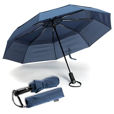 Afbeelding van Ergonauts Opvouwbare paraplu&#039;s, Blauw, Opvouwbaar