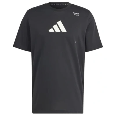 Afbeelding van adidas Performance ALL GYM Category Graphic Tshirt print, Heren, Maat: Medium, Black