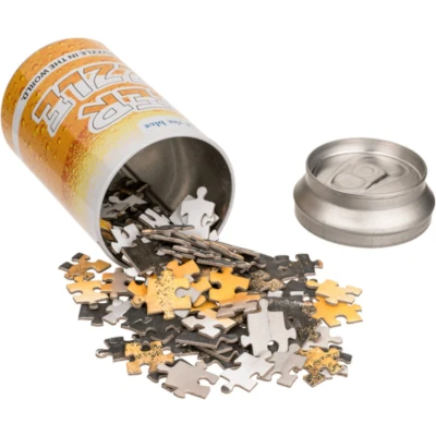 Afbeelding van Puzzel van een blikje Bier Cadeau Geschenk Bierpuzzel