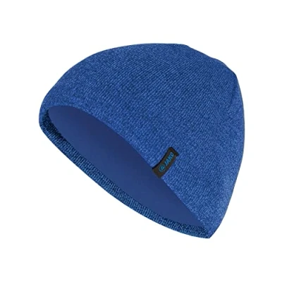 Afbeelding van JAKO Gebreide muts (met fleece binnenvoering) Royal gemeleerd