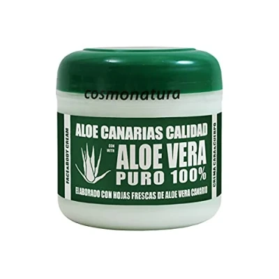 Afbeelding van 100% pure aloë vera gezichts en lichaamscrème 300 ml